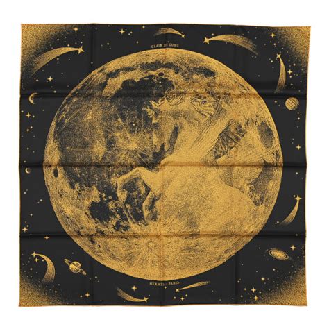 clair de lune hermes scarf|Clair de Lune double face scarf 90 .